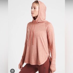Athleta Women's Hoodie in Coral S